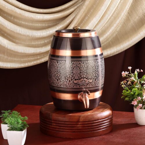 Pure Brass Dispenser Antique Itching